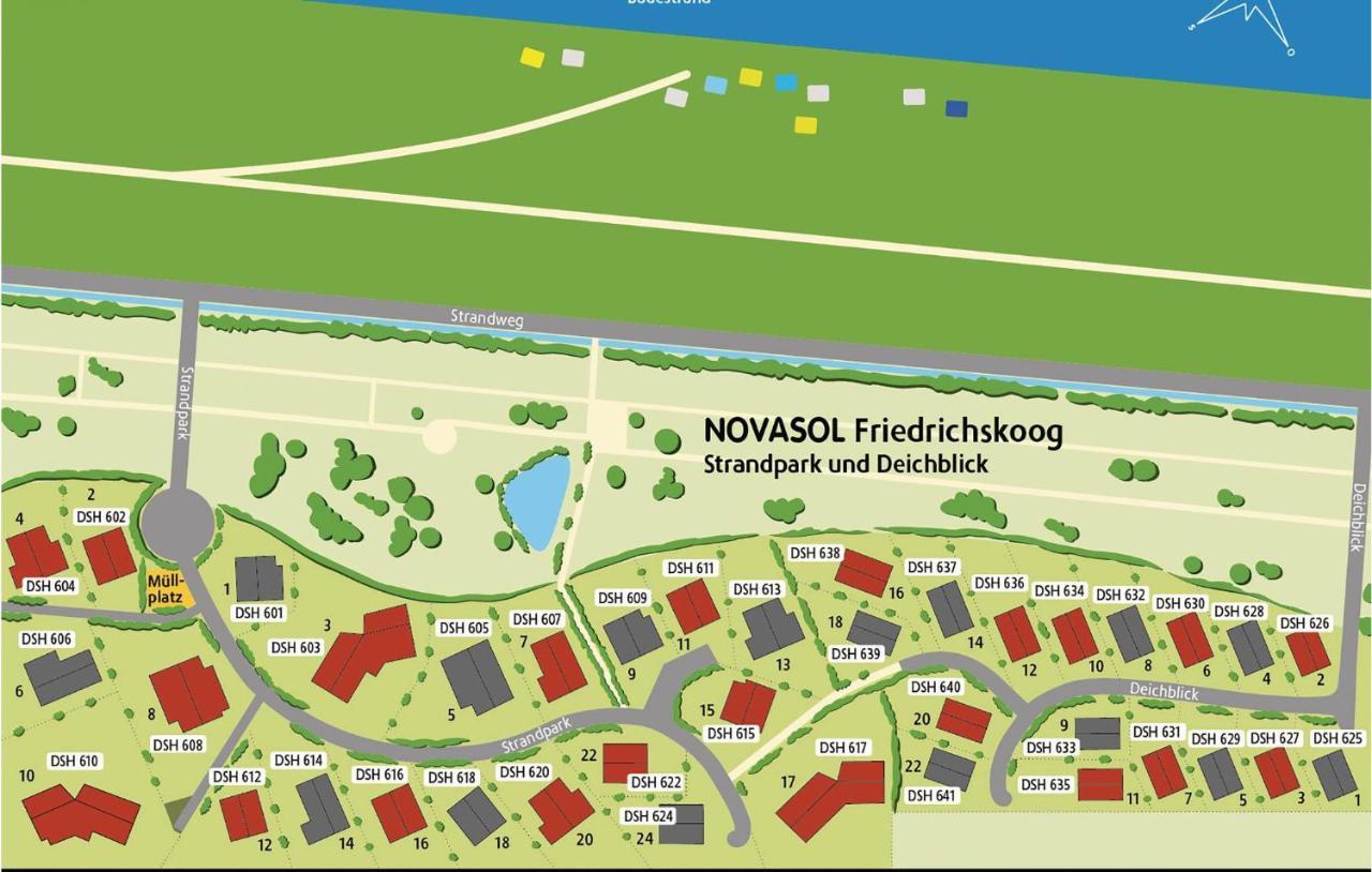Willa Friedrichskoog-Deichblick 12 Zewnętrze zdjęcie